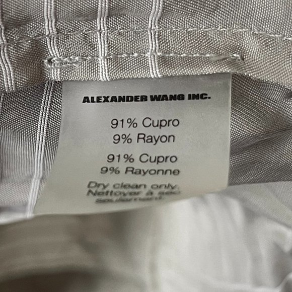 T by Alexander Wang | Dobby Stripe Smoke Romper - Picture 8 of 9